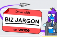 Waze最新的车内体验全是首字母缩写词和流行语