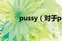 pussy（对于pussy的情况介绍）