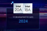 英特尔1.8nm和2nm工艺节点开发完成预计2024年上半年