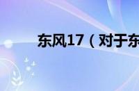 东风17（对于东风17的情况介绍）