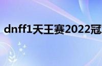 dnff1天王赛2022冠军视频（dnff1天王赛）