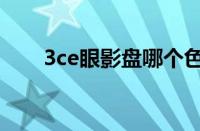 3ce眼影盘哪个色号最火（3ce眼影）