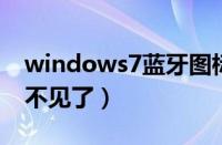 windows7蓝牙图标在哪里（win7蓝牙图标不见了）