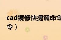 cad镜像快捷键命令大全（cad镜像快捷键命令）