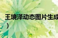 王境泽动态图片生成器（王境泽动态图生成器）