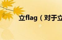 立flag（对于立flag的情况介绍）