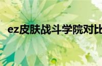 ez皮肤战斗学院对比星之守护者（ez皮肤）