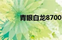 青眼白龙8700万（青眼亚白龙）