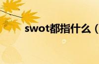 swot都指什么（swot是什么意思）