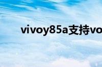 vivoy85a支持volte吗（vivo y85a）