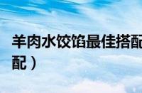 羊肉水饺馅最佳搭配洋葱（羊肉水饺馅最佳搭配）