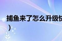 捕鱼来了怎么升级快（捕鱼来了怎么刷到1亿）