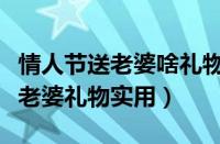 情人节送老婆啥礼物比较好又便宜（情人节送老婆礼物实用）