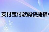 支付宝付款码快捷指令URL（支付宝付款码）