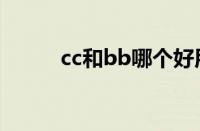 cc和bb哪个好用（bb和cc区别）