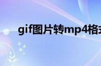 gif图片转mp4格式（gif转mp4软件）