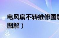 电风扇不转维修图解 视频（电风扇不转维修图解）