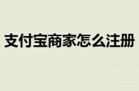 支付宝商家怎么注册（支付宝商家注册流程）