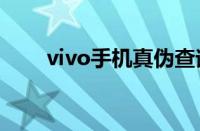 vivo手机真伪查询（手机真伪查询）