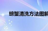 螃蟹清洗方法图解（螃蟹的清洗方法）