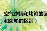 空气炸锅和烤箱的区别哪个更好吃（空气炸锅和烤箱的区别）