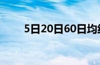 5日20日60日均线战法（均线战法）