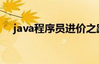 java程序员进价之路网站（java程序员）