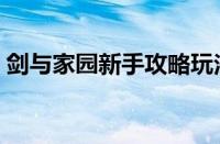 剑与家园新手攻略玩法（剑与家园新手攻略）