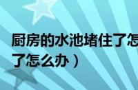 厨房的水池堵住了怎么办怎么通（厨房水池堵了怎么办）