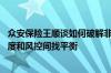 众安保险王顺谈如何破解非标体保险供给 ：在定价、保障力度和风控间找平衡