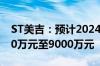 ST美吉：预计2024年上半年净利润亏损6000万元至9000万元