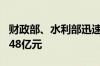 财政部、水利部迅速安排中央水利救灾资金8.48亿元