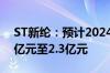 ST新纶：预计2024年上半年净利润亏损1.7亿元至2.3亿元