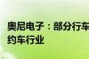 奥尼电子：部分行车记录仪产品可用于商用网约车行业