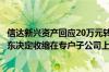 信达新兴资产回应20万元转让基金子公司60%股权：公司股东决定收缩在专户子公司上的业务布局