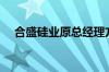 合盛硅业原总经理方红承一审获刑4年半