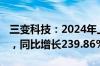 三变科技：2024年上半年净利润5194.8万元，同比增长239.86%