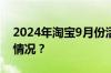 2024年淘宝9月份活动力度大吗 目前是什么情况？