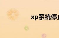 xp系统停止服务怎么办