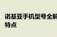 诺基亚手机型号全解析：探索各型号的魅力与特点