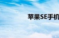 苹果SE手机详细参数解析