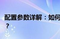 配置参数详解：如何轻松设置和优化您的系统？