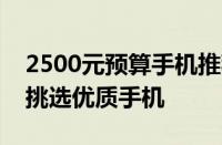 2500元预算手机推荐：性价比之选让你轻松挑选优质手机